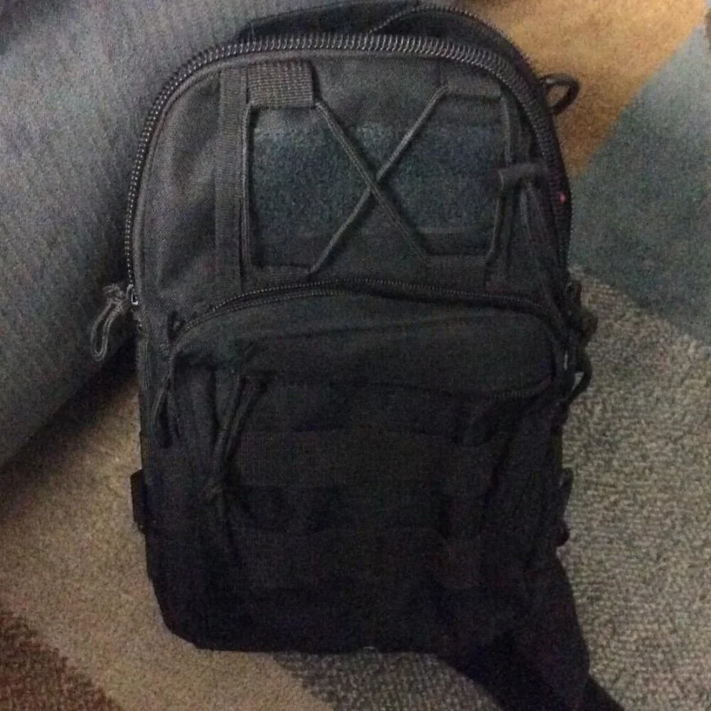 Military sport sling shoulder bag